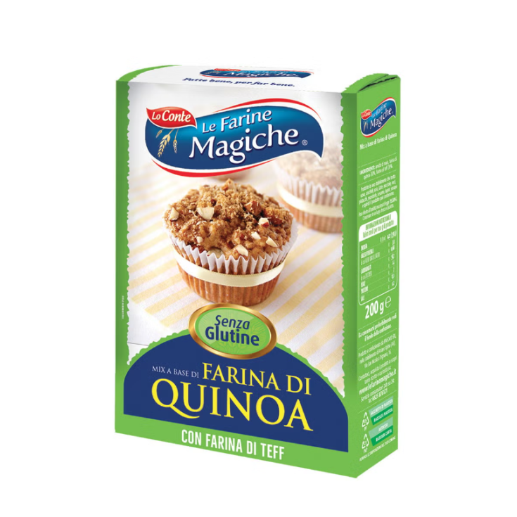 Le Farine Magiche Mix A Base De Farine De Quinoa Sans Gluten 200g