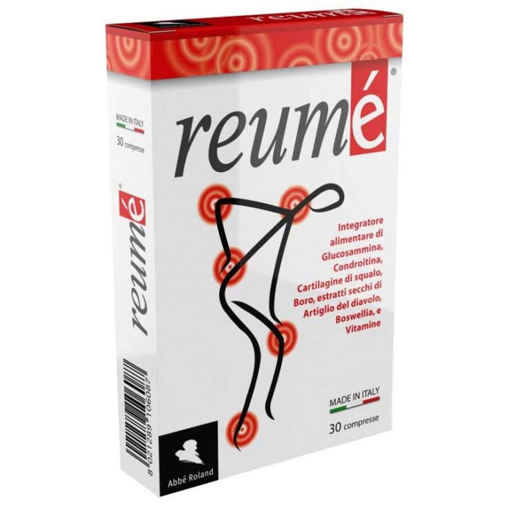 Reumè Complément Alimentaire 30 Comprimés