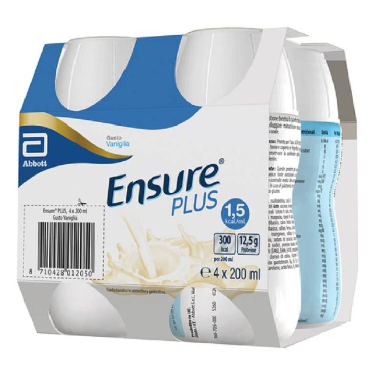 Ensure PLUS Vanille Abbott 4x200ml