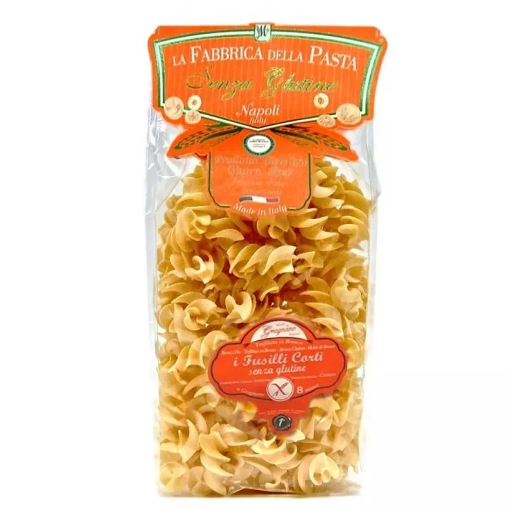 Usine de pâtes courtes Fusilli sans gluten 500g