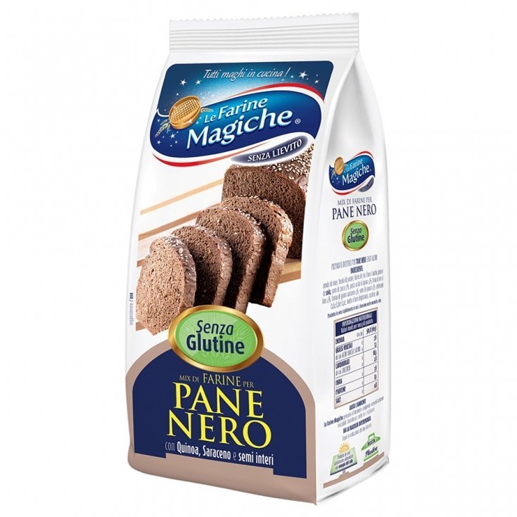 Le Farine Magiche Mélange De Farine Pour Pain Noir Sans Gluten 300g