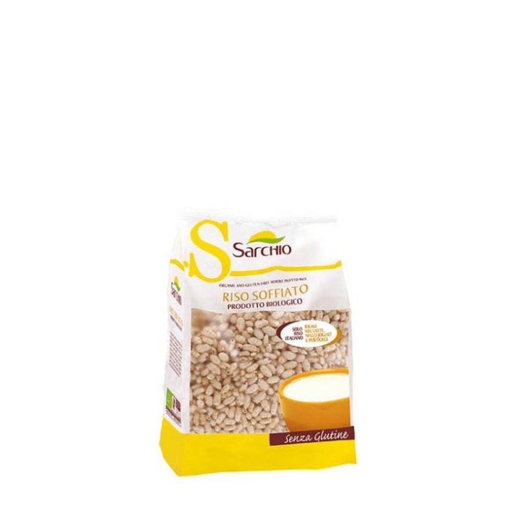 Sarchio Riz Soufflé Produit Bio Sans Gluten 200g