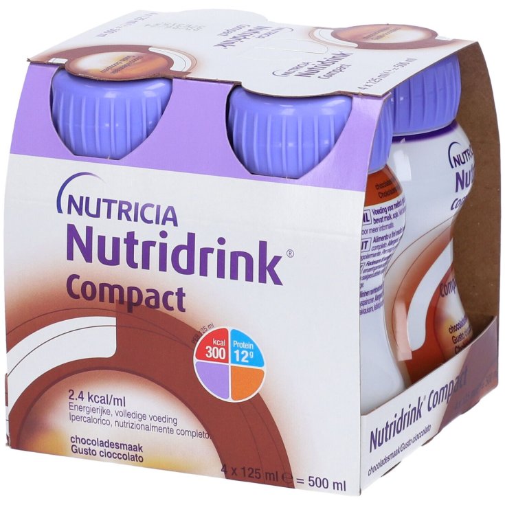 Nutridrink Compact Chocolat Nutricia 4x125ml