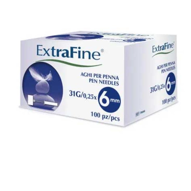 Desa Pharma Extrafine Aiguille Taille G31 6mm 100 Pièces