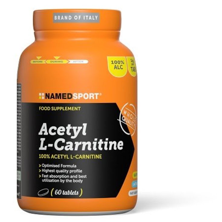 NamedSport Acétyl L-Carnitine Complément Alimentaire 60 Comprimés