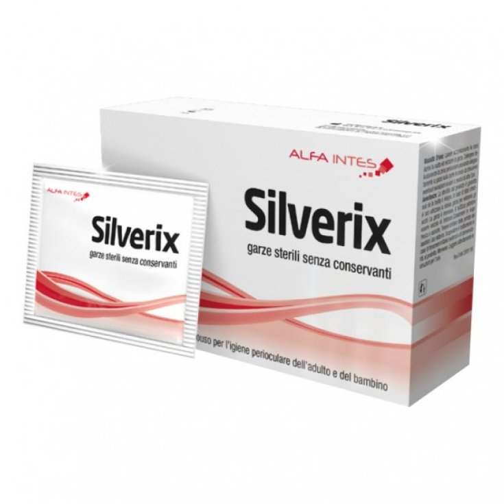Silverix Gaze stérile périoculaire jetable Alfa Antes 14 pièces