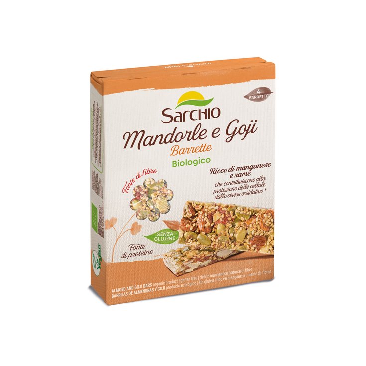 Sarchio Snack Amandes Et Goji Bio 80g