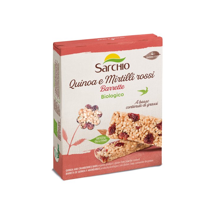 Sarchio Snack Quinoa Canneberges Bio 80g