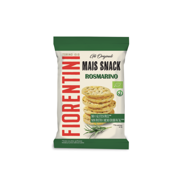 Fiorentini Mini Galettes De Maïs Au Romarin Sans Gluten 50g