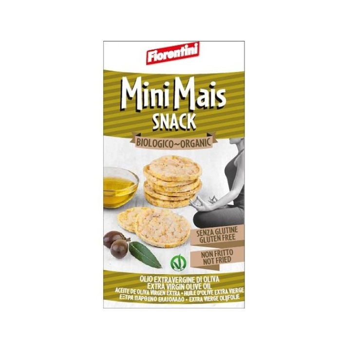 Fiorentini Bio Mini Galettes De Maïs Avec Huile D'Olive Extra Vierge Sans Gluten 50g