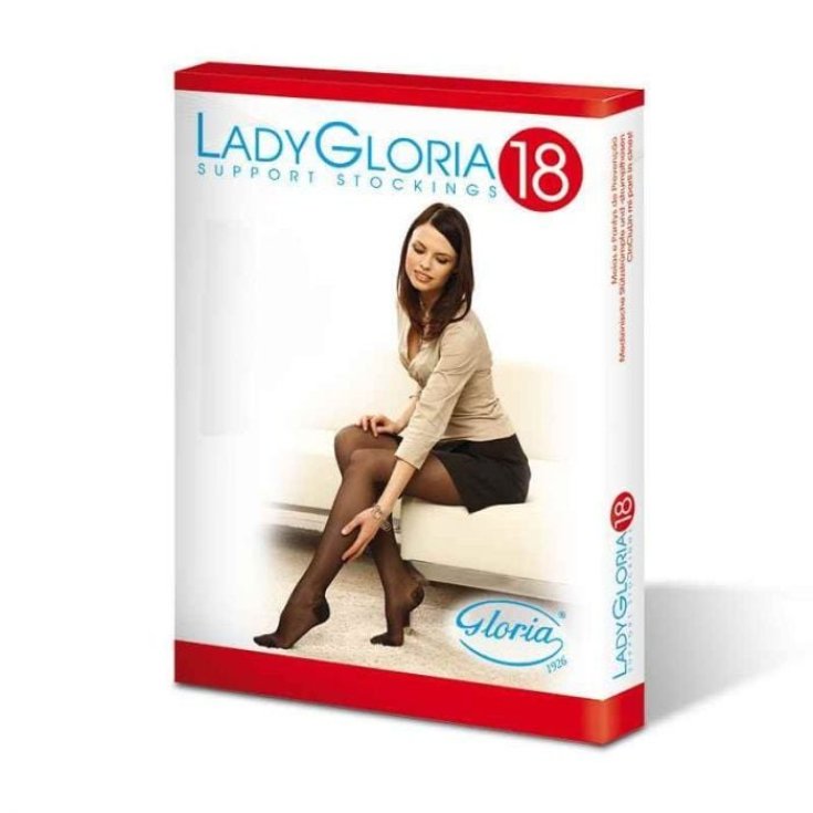 Gloria Med Ladygloria 18 Sock 140Den Buckskin Taille 3