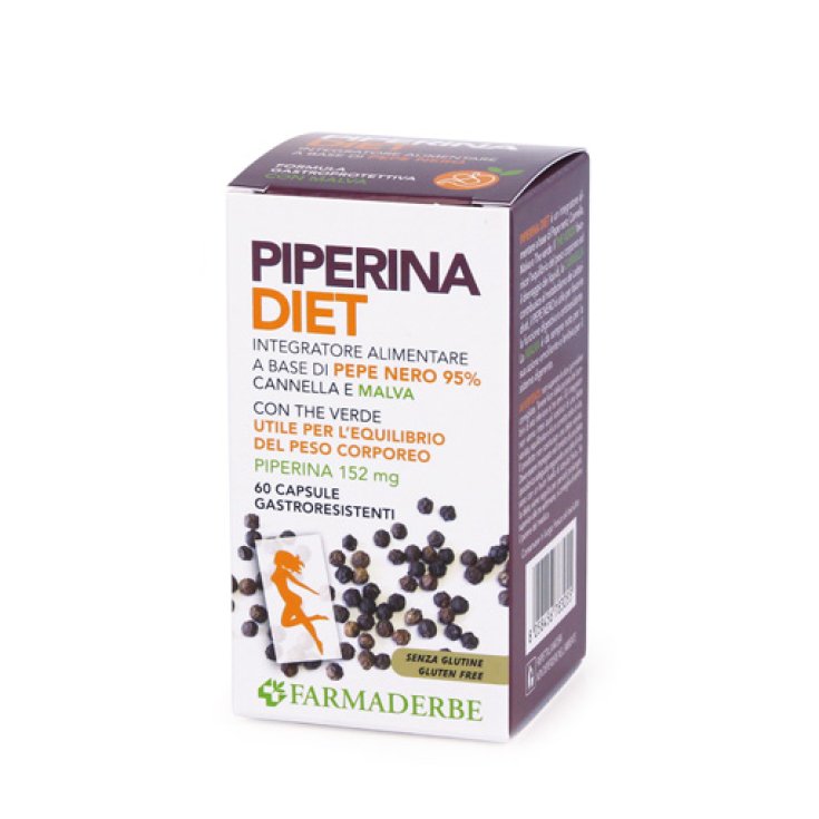 Farmaderbe Piperina Diet Complément alimentaire 60 Comprimés