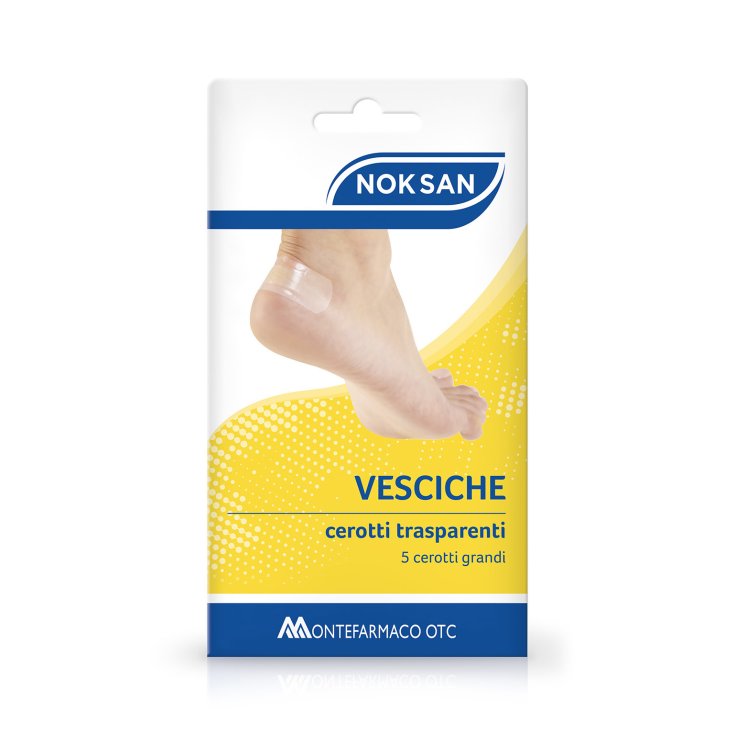 Noksan Tech Blister Patches Pocket Transparent Large MONTEFARMACO OTC 5 Patches