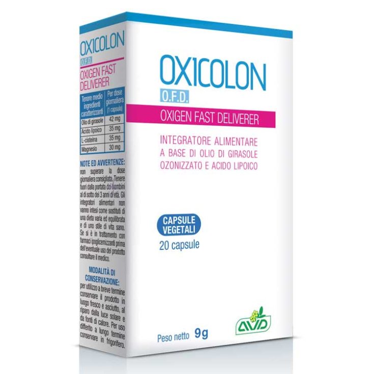 Oxicolon OFD Complément Alimentaire 20 Gélules