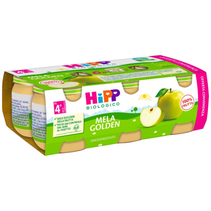 Golden HiPP Pomme Bio 6x80g