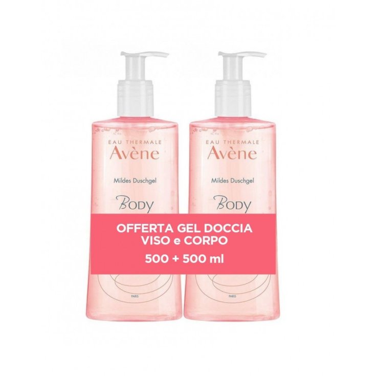 Duo Avène Gel Douche Corps Délicat 2x500ml