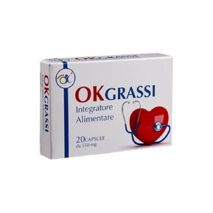 Farmaok Ok Grassi Complément Alimentaire 20 Gélules