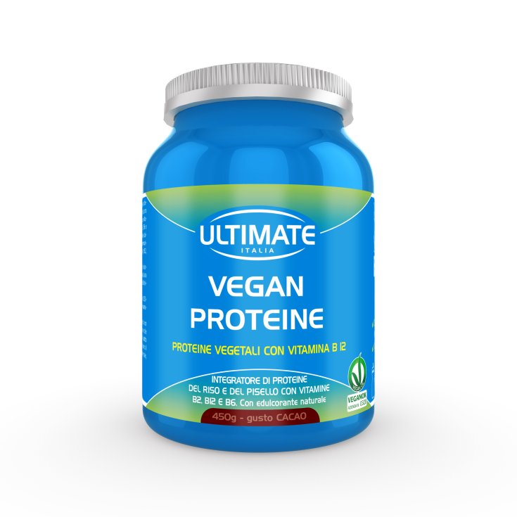 Ultimate Vegan Protein Complément Alimentaire Goût Cacao 450g