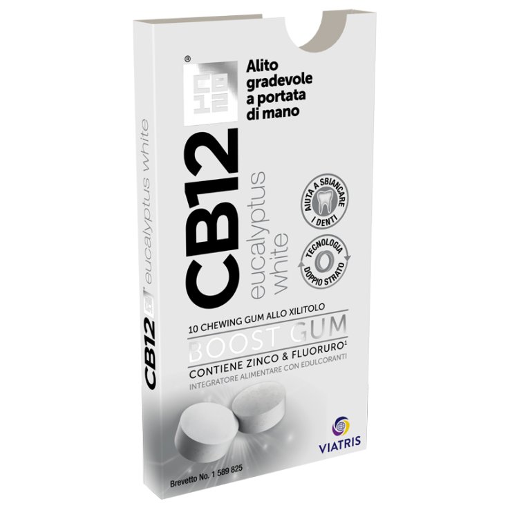 Chewing-gum Cb12 Boost Eucalyptus 10