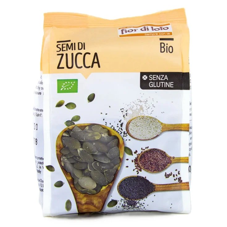 Fior Di Loto Graines de Courge Dec Sans Gluten Bio 200g