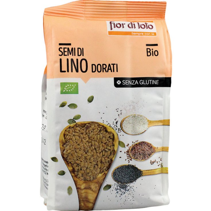 Fior Di Loto Graines de Lin Doré Bio 400g