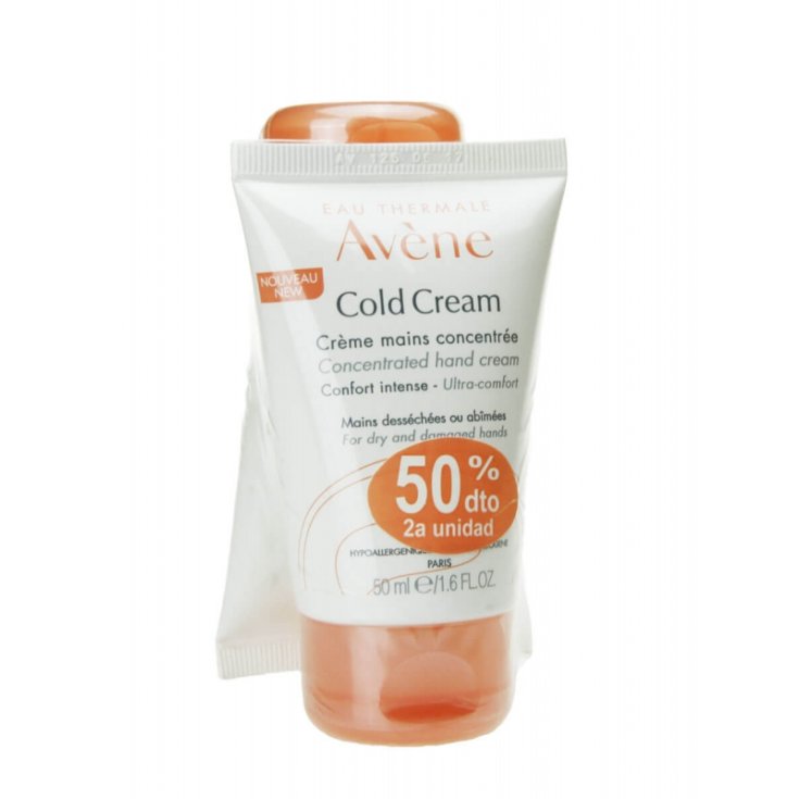 Avène Cold Cream Crème Mains 2x50ml