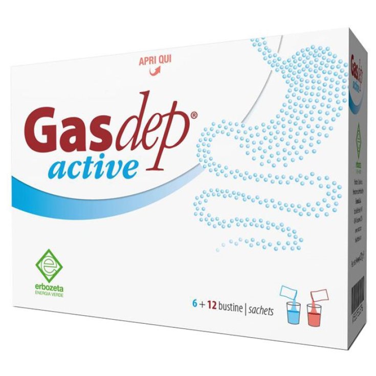 Gasdep Active Complément Alimentaire 6 + 12 Sachets