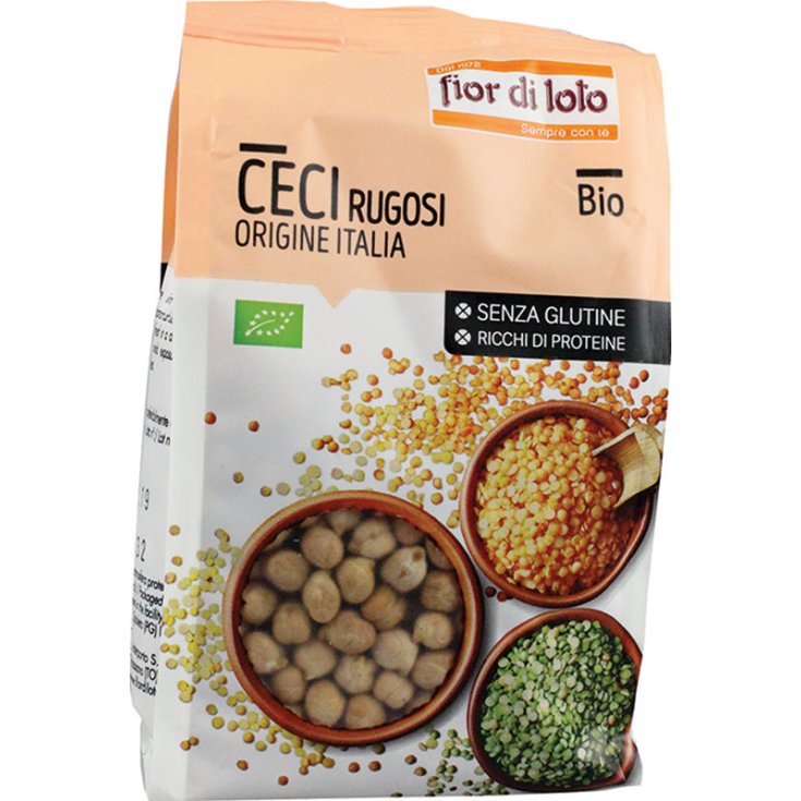 Fior Di Loto Pois Chiches Blancs Bio Italie 400g