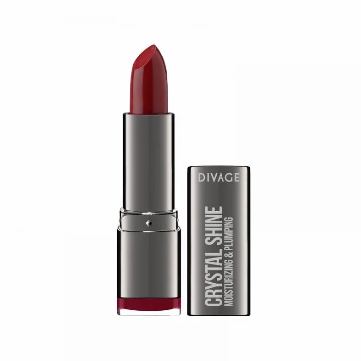 Divage Crystal Shine Rouge à Lèvres Soyeux et Léger 20 Hot Ruby