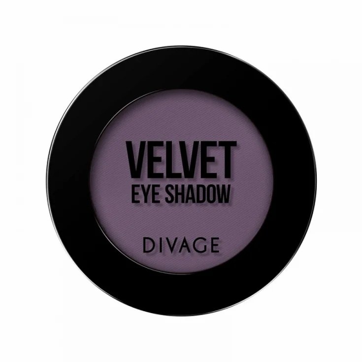 Divage Velvet Eye Shadow Fard à Paupières Mat 7317 Violet Foncé
