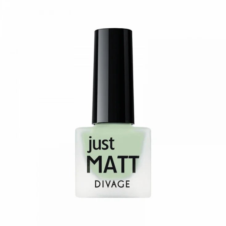 Divage Just Matt Vernis à Ongles Effet Mat 10 Vert Clair