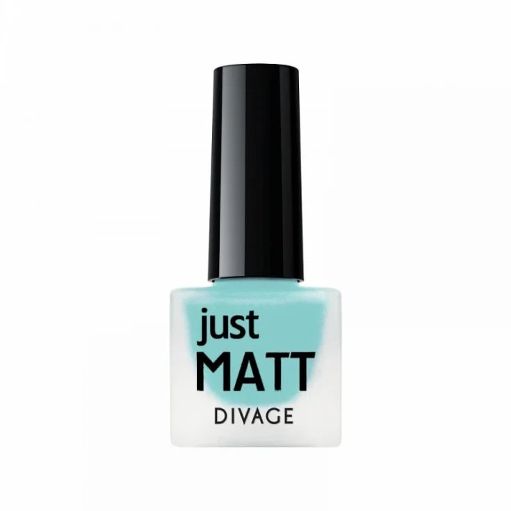 Divage Just Matt Matt 12 Ongles Vert Bleu