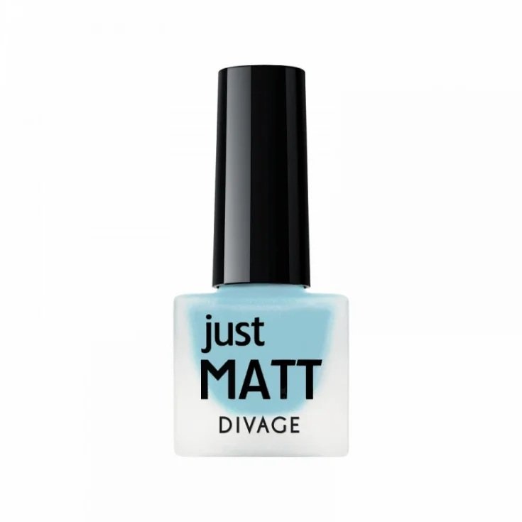 Divage Just Matt Matt 13 Ongles Bleu Clair