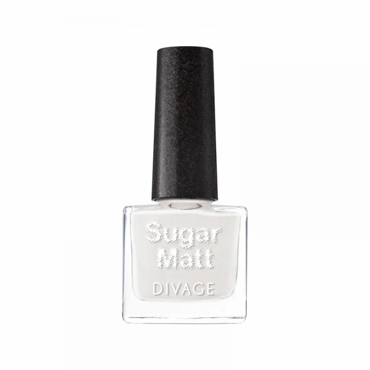 Divage Sugar Matt Vernis à Ongles Effet Mat 01 Blanc