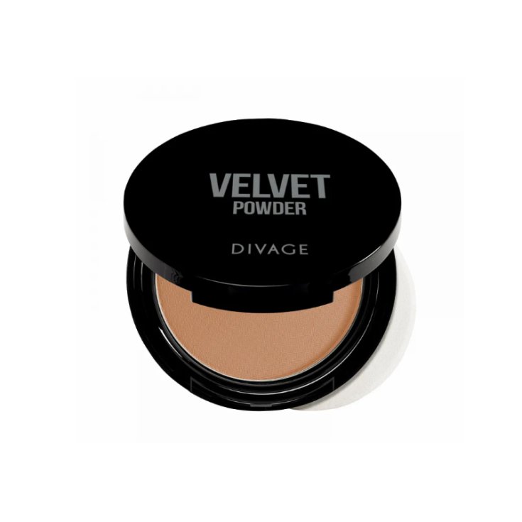 Divace Velvet Powder Poudre Compacte 5202 Beige Foncé