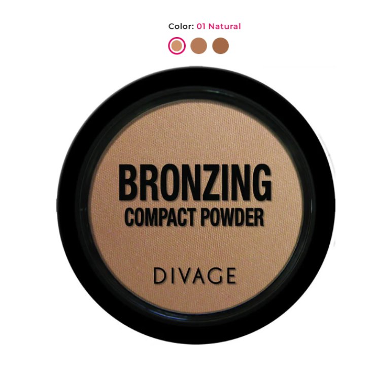Divage Poudre Compacte Bronzante Terra Num.01 9g