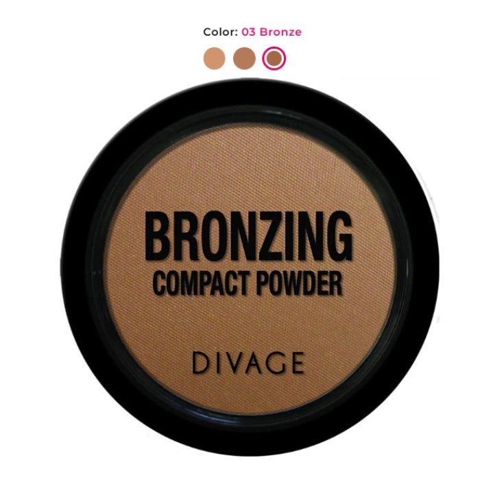 Divage Poudre Compacte Bronzante Terra Num.03 9g