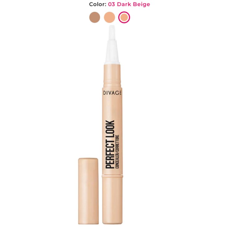 Divage Perfect Look Liquid Concealer 03 Beige Foncé