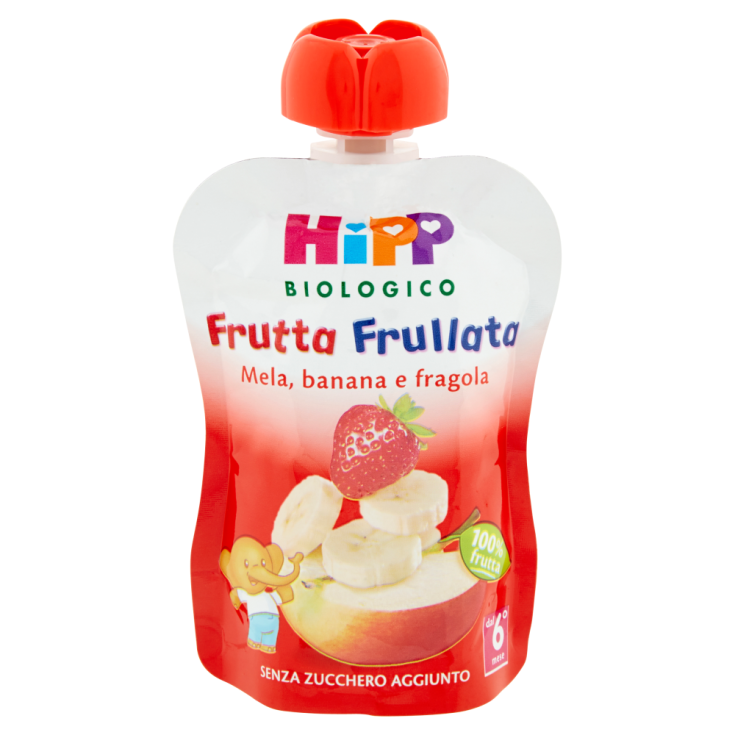 HiPP Smoothie aux fruits bio Pomme Banane Fraise 90g