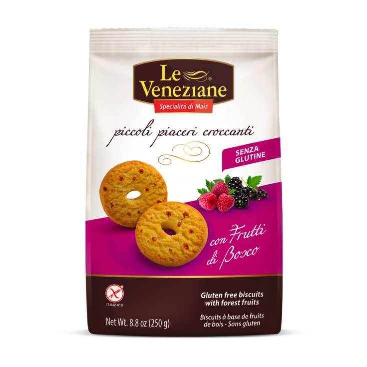 Molino Di Ferro Le Veneziane Biscuits Aux Baies Sans Gluten 250g