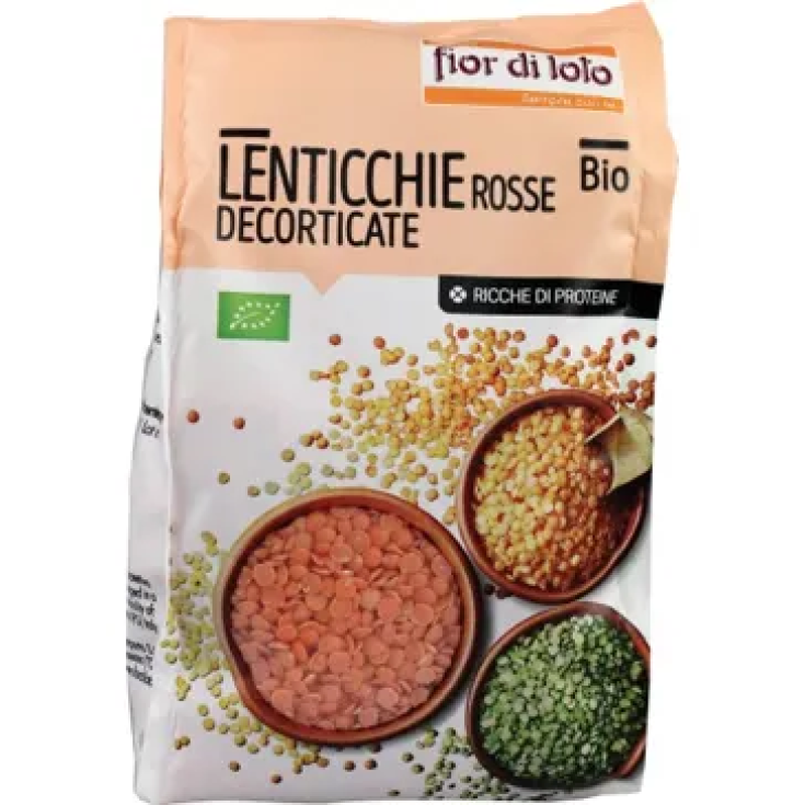 Fior Di Loto Petites Lentilles Coquilles Décortiquées Bio 400g