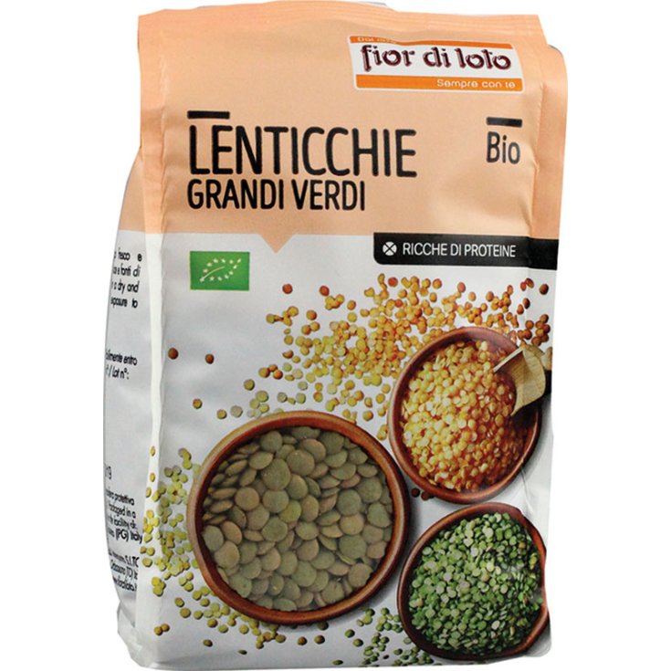 Fior Di Loto Lentilles Vertes Bio 400g