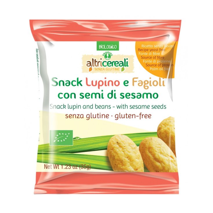 Autres Céréales Snack Lupin Et Haricots Aux Graines De Sésame Probios 35g