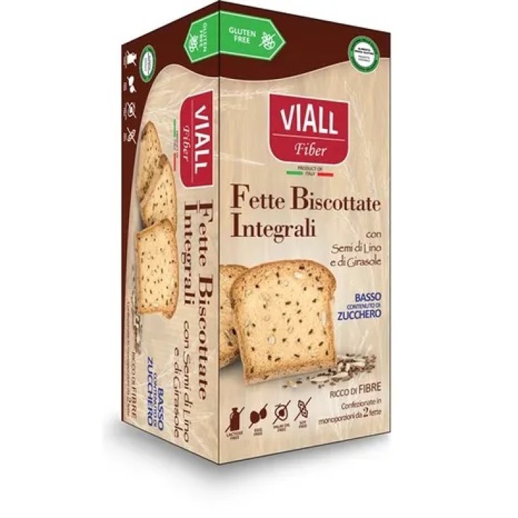 Viall Biscottes Complètes Sans Gluten 200g