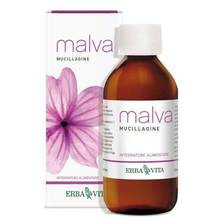 ErbaVita Malva Mucilagine Complément Alimentaire 200 ml