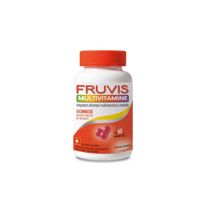 Fruvis Gelly Gummy Supplément Multivitaminé 60 Gelées