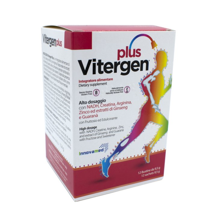 Vitergen Plus Complément Alimentaire 12 Sachets x9,5g