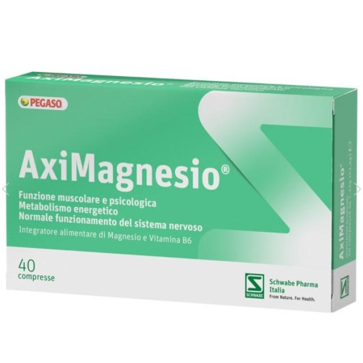 Pegaso® AxiMagnesio® Schwabe Pharma 40 Comprimés