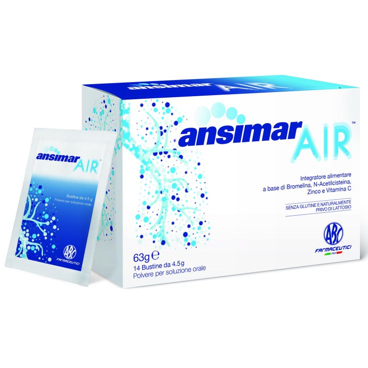 Abc Farmaceutici Ansimar Air Complément alimentaire 14 sachets de 4,5g