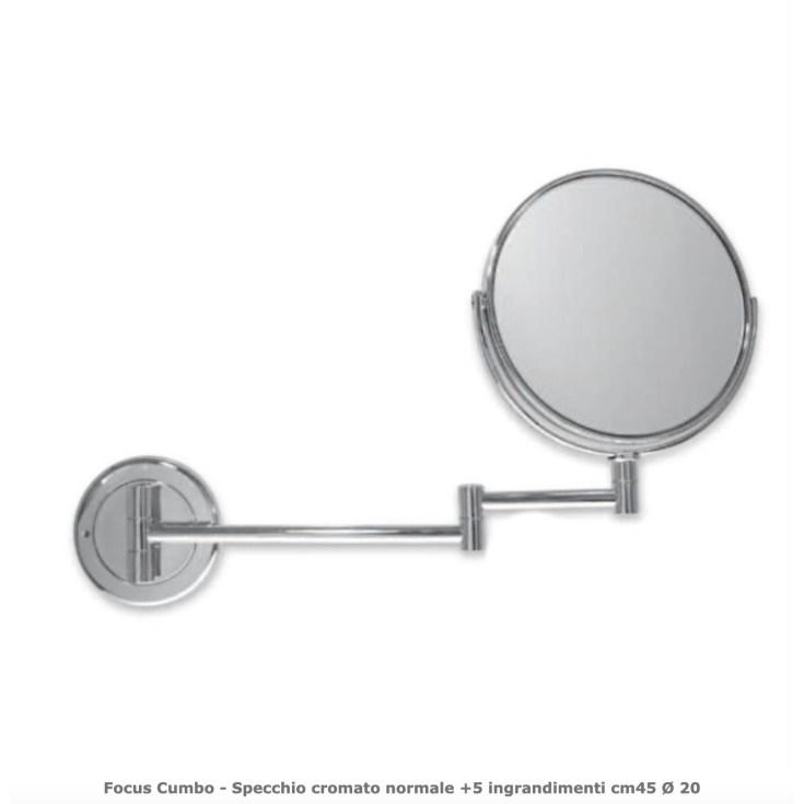 Focus Miroir mural pour le maquillage 1 pièce Focus Miroir mural pour le maquillage 1 pièce